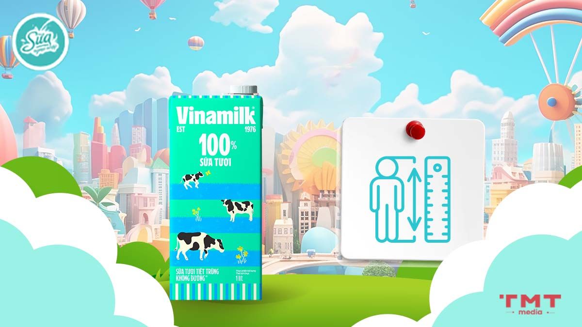 Sữa Vinamilk có tăng chiều cao không?
