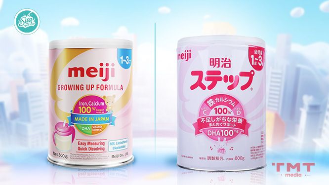 Sữa Meiji có mấy loại?