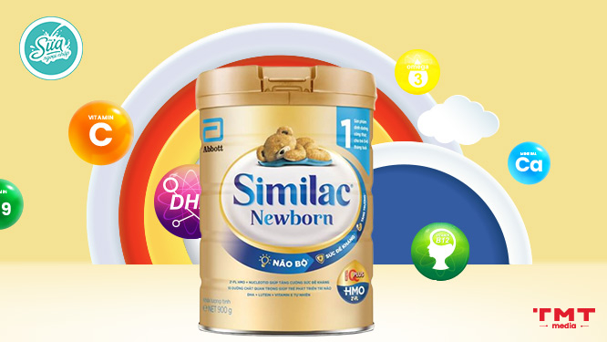 Sữa tăng cân cho bé 0-6 tháng - Similac Newborn