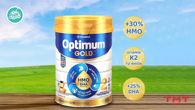 Thành phần sữa Optimum Gold 2 