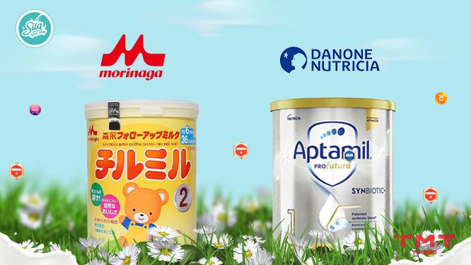 Tổng quan thương hiệu sữa Morinaga và Aptamil