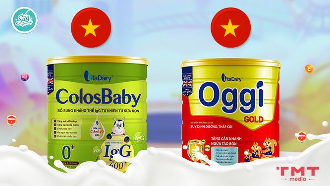 Tìm hiểu thương hiệu sữa Oggi và Colosbaby