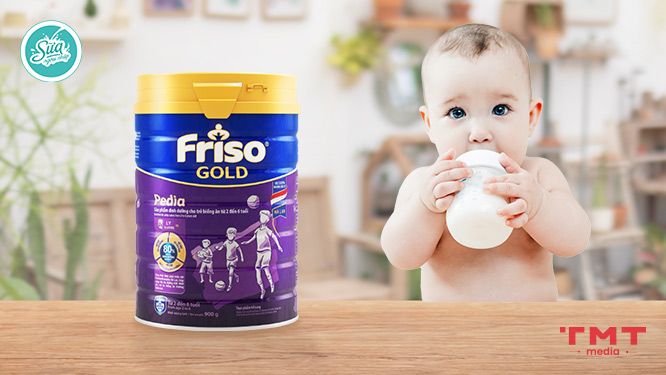 Sữa cho bé biếng ăn Friso Gold Pedia Hà Lan