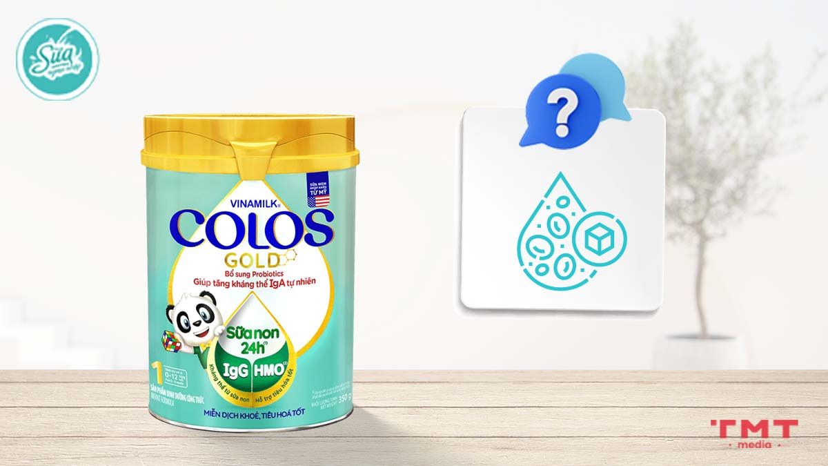 Câu hỏi liên quan về sữa Colos Gold Vinamilk