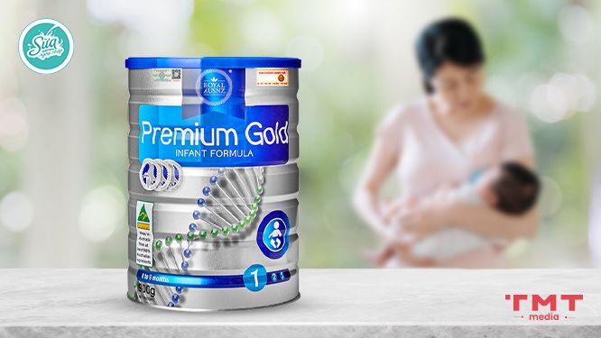 Sữa Hoàng Gia Úc cho trẻ sơ sinh tăng cân hiệu quả