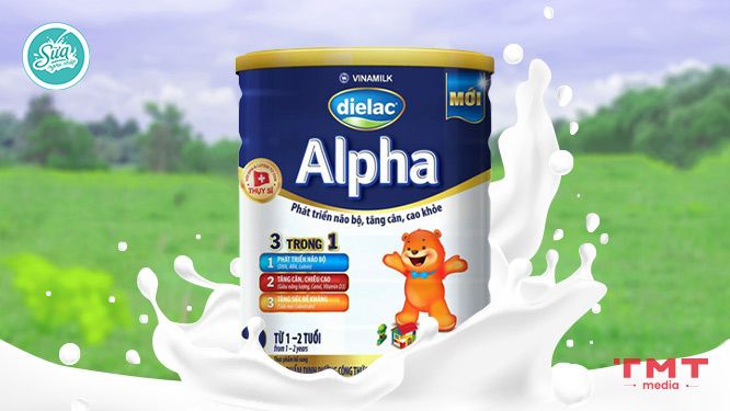 Sữa tăng cân cho trẻ sơ sinh - Dielac Alpha Step 1 