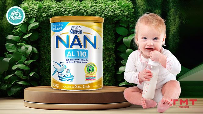Sữa Nan AL 110 cho bé mấy tuổi