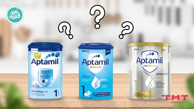 Câu hỏi liên quan về sữa Aptamil Úc Anh Đức