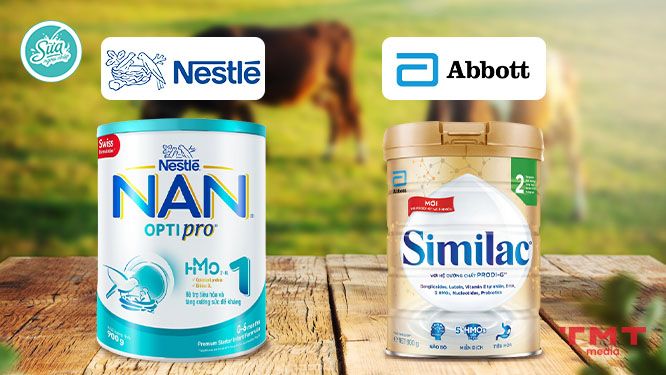 Tìm hiểu thương hiệu sữa Nan và Similac