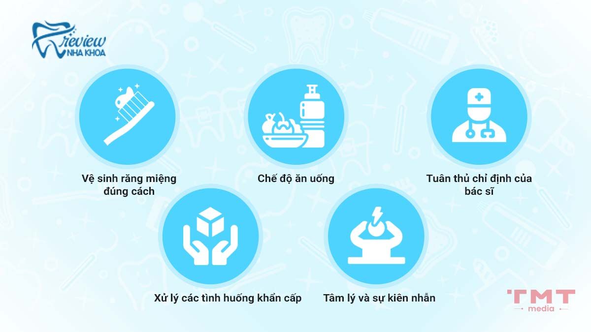 Lời khuyên cho bệnh nhân trong suốt quá trình niềng răng