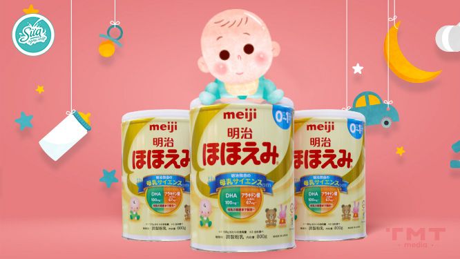 Sữa Meiji số 0 cho bé 7 tháng tuổi tăng cân hiệu quả