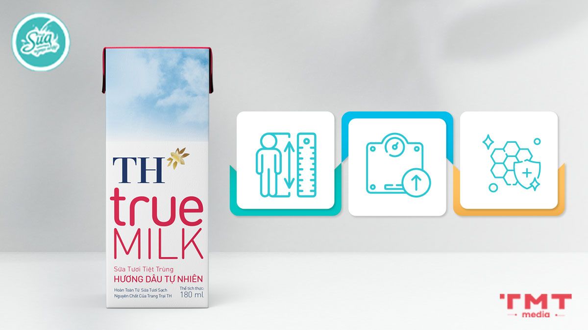 Uống sữa TH True Milk có tác dụng gì?
