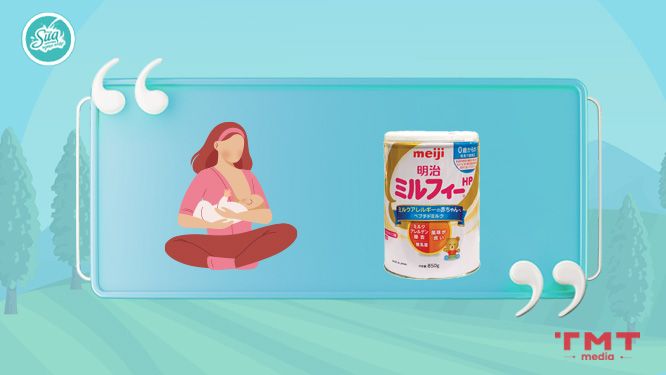 Giải pháp khi bé uống sữa Meiji bị nổi mẩn đỏ quanh miệng
