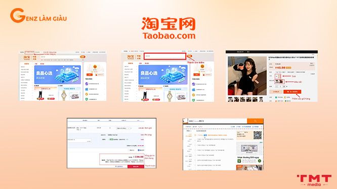 Order Taobao không qua trung gian