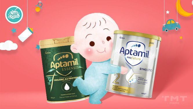 Điểm mặt 2 dòng sữa aptamil úc hiện nay có mặt trên thị trường Việt Nam
