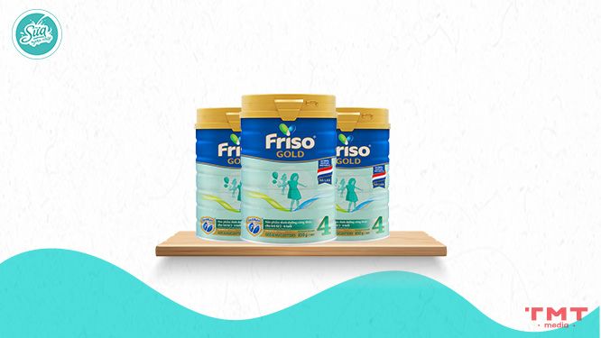 Sữa Friso Gold 4 dưỡng chất cho bé thấp còi, chậm lớn