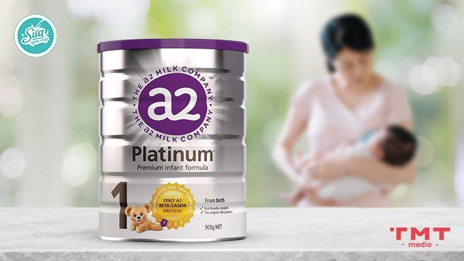 Sữa A2 Platinum Úc hỗ trợ tăng cân cho bé sơ sinh
