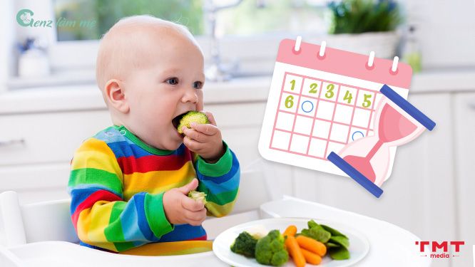 Bé mấy tháng ăn rau củ luộc theo phương pháp BLW là tốt nhất?