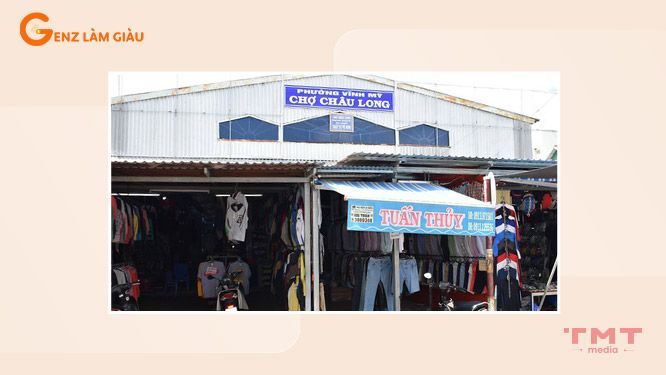 Mối lấy hàng quần áo sida tại chợ Châu Long An Giang