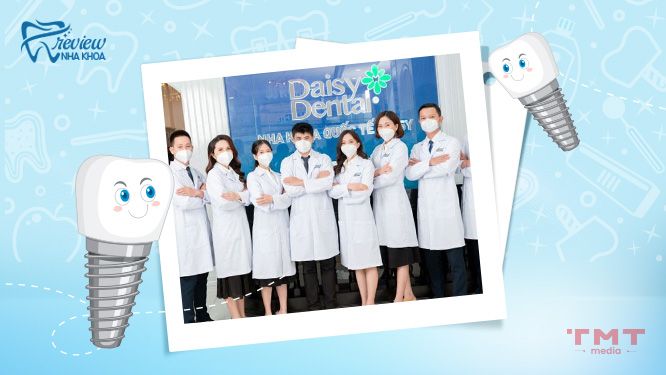 Nha khoa Daisy trồng răng Implant ở Cần Thơ chất lượng 