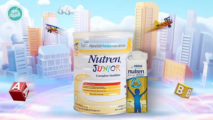 Sữa Nutren Junior có mấy loại?
