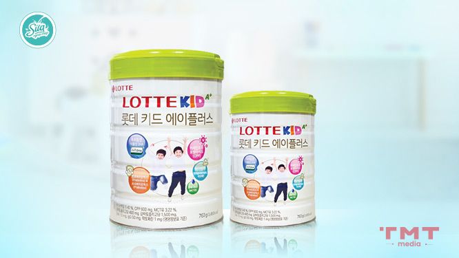 Sữa Lotte Kid hỗ trợ tăng chiều cao tối ưu ở trẻ 1 - 10 tuổi