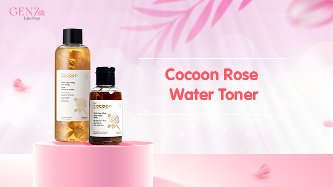 Nước Hoa Hồng Cocoon Rose Water Toner cho da khô