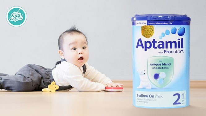 Sữa Aptamil Anh số 2 dạng hộp Pronutra