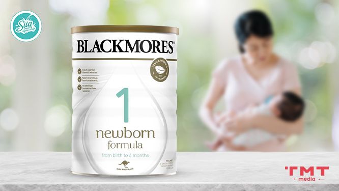 Sữa Blackmore Úc số 1 hỗ trợ tăng cân cho trẻ sơ sinh