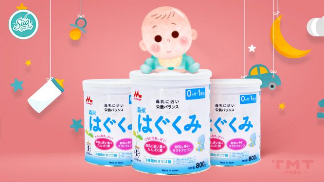 Sữa Morinaga số 0 Nhật Bản hỗ trợ bé 7 tháng tuổi phát triển toàn diện
