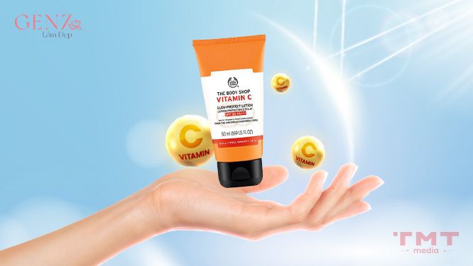 Kem chống nắng THE BODY SHOP Vitamin C Glow Protect Lotion SPF30 PA+++