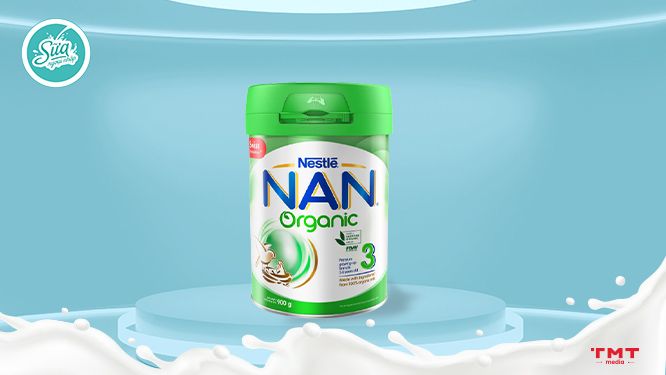 Sữa tăng cân cho bé NAN Organic số 3