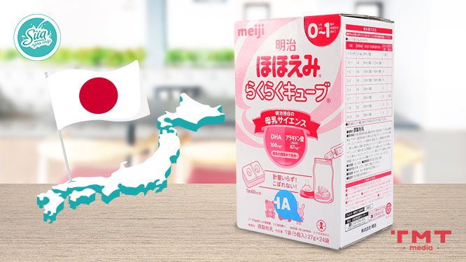 Nguồn gốc xuất xứ thương hiệu sữa Meiji
