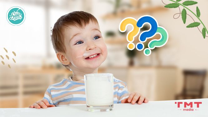 Câu hỏi liên quan khi cho bé uống sữa tăng chiều cao