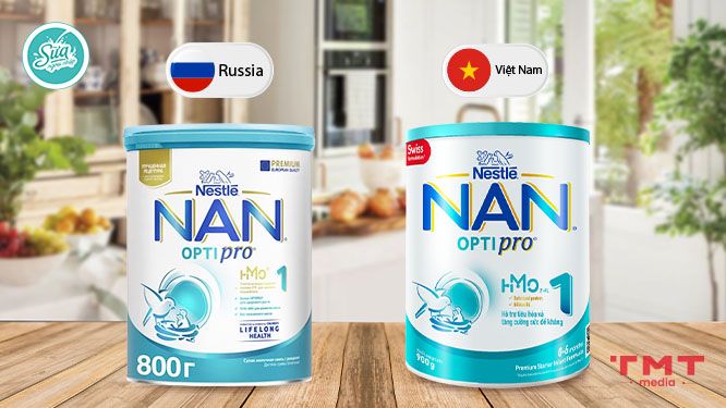 Tìm hiểu thương hiệu sữa Nan Nga và Nan Việt