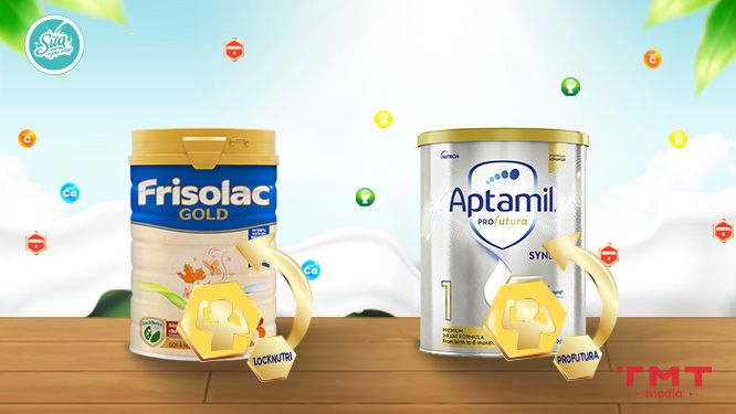 Bảng so sánh sữa Friso và Aptamil chi tiết