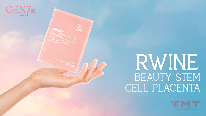 Mặt nạ Rwine Beauty Stem Cell Placenta Mask cấp ẩm hiệu quả dành cho da khô