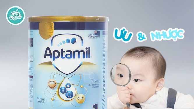 Sữa Aptamil New Zealand có tốt không? Thành phần công dụng