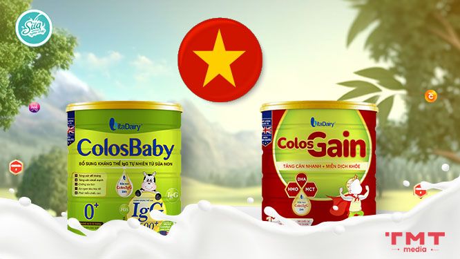 Tìm hiểu thương hiệu sữa Colos VitaDairy Việt Nam