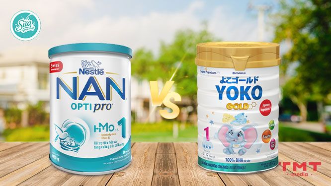 Vậy sữa Nan và Yoko nên chọn loại nào cho bé