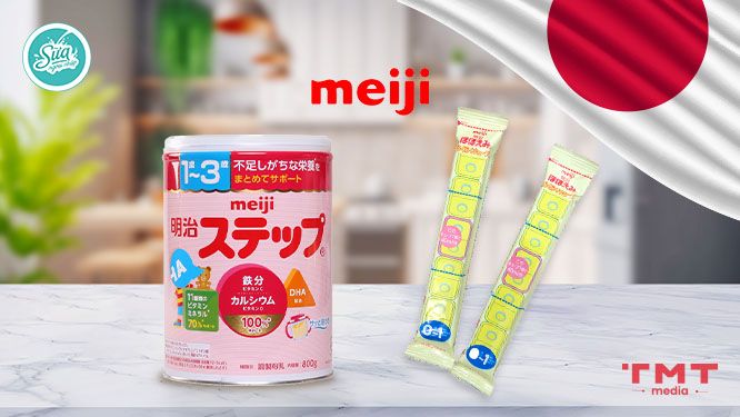 nên mua sữa Meiji hộp hay thanh