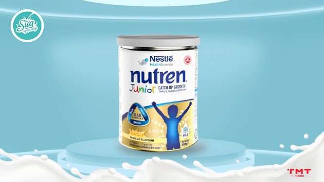 Sữa Nutren Junior cho trẻ từ 1 - 12 tuổi tăng cân, tăng đề kháng
