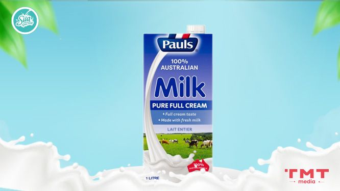 Sữa tươi nhập khẩu cho bé Pauls Úc