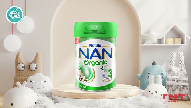 Sữa Nan Organic 100% thành phần hữu cơ