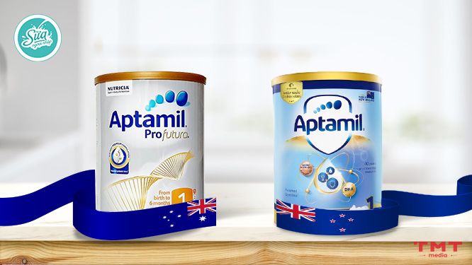 Thông tin giới thiệu sữa Aptamil New Zealand và Úc