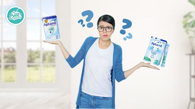 Những câu hỏi thường gặp khi ba mẹ cho trẻ dùng sữa Aptamil Anh số 2