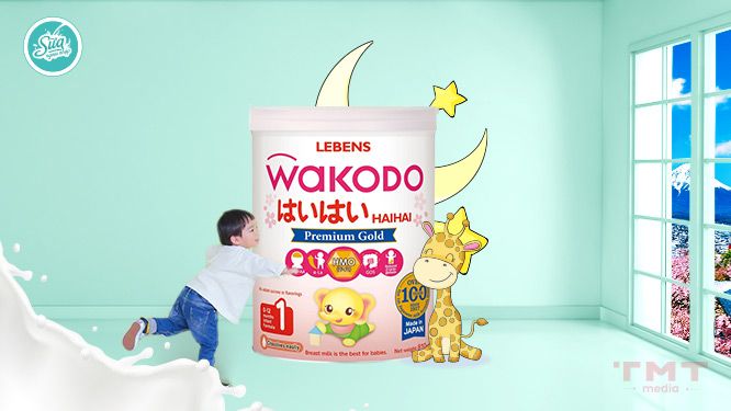 Sữa công thức Wakodo dinh dưỡng cho bé từ 0 - 36 tháng tuổi