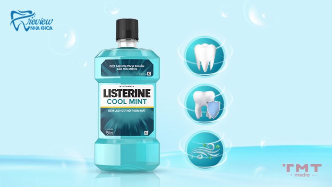 Nước súc miệng Listerine có tác dụng gì