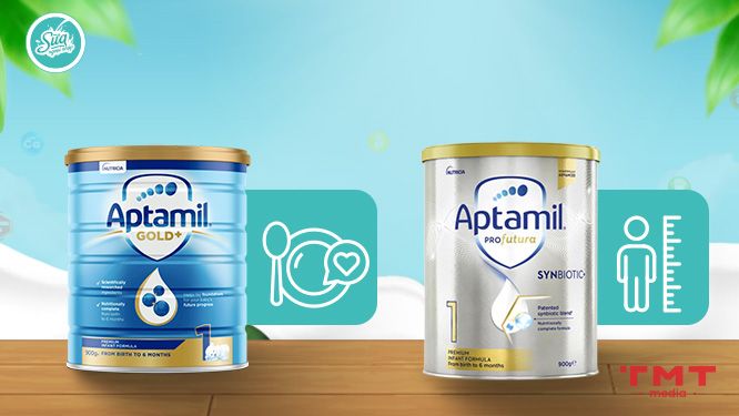 Giới thiệu sữa Aptamil Profutura và Aptamil Gold