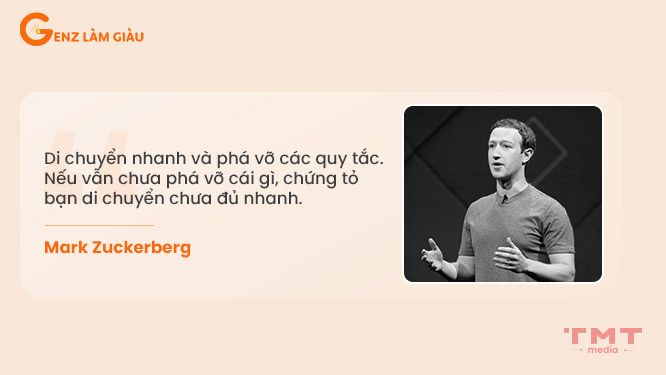 10 Câu nói hay nhất của Mark Zuckerberg về thành công